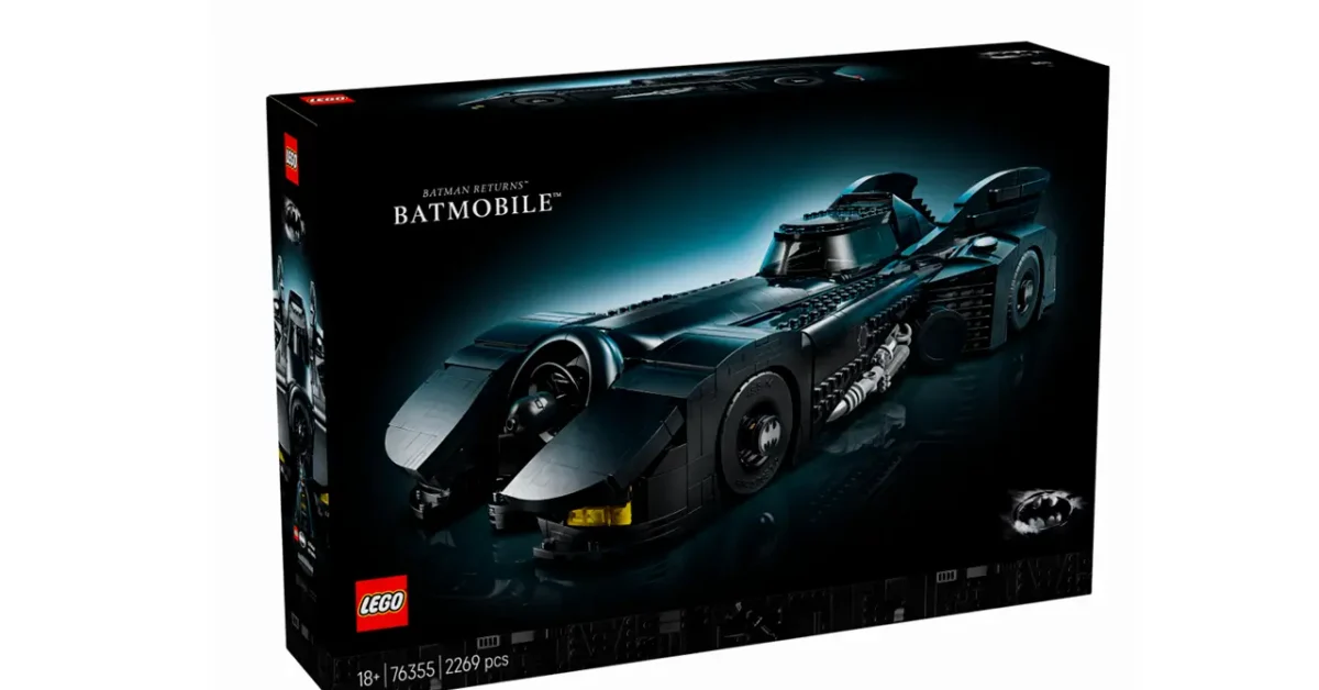 O Icônico Batmobile de Tim Burton Volta com Tudo: Conheça o Novo Set do Batman Returns - imagem destacada
