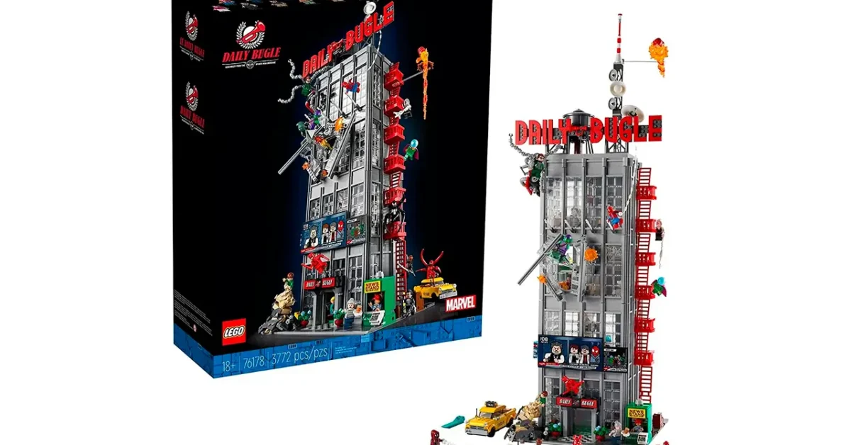 O Incrível Daily Bugle LEGO Marvel Spider-Man: O Maior Arranha-Céu de Peças Já Criado - imagem destacada